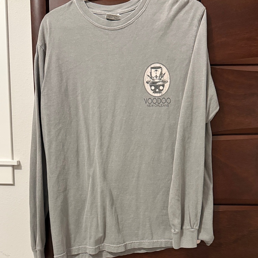 Comfort Colors Light Gray Long Sleeve Tee